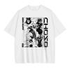 Anime J-Jujutsu K-Kaisen T Shirts Vintage Washed CHOSO T-shirt Oversized Streetwear Fushiguro Toji Gojo Short Sleeve Tops Tees