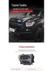 LED Projector Headlight Assembly with Flowing Turn Signals for 2014-2020 Toyota Tundra