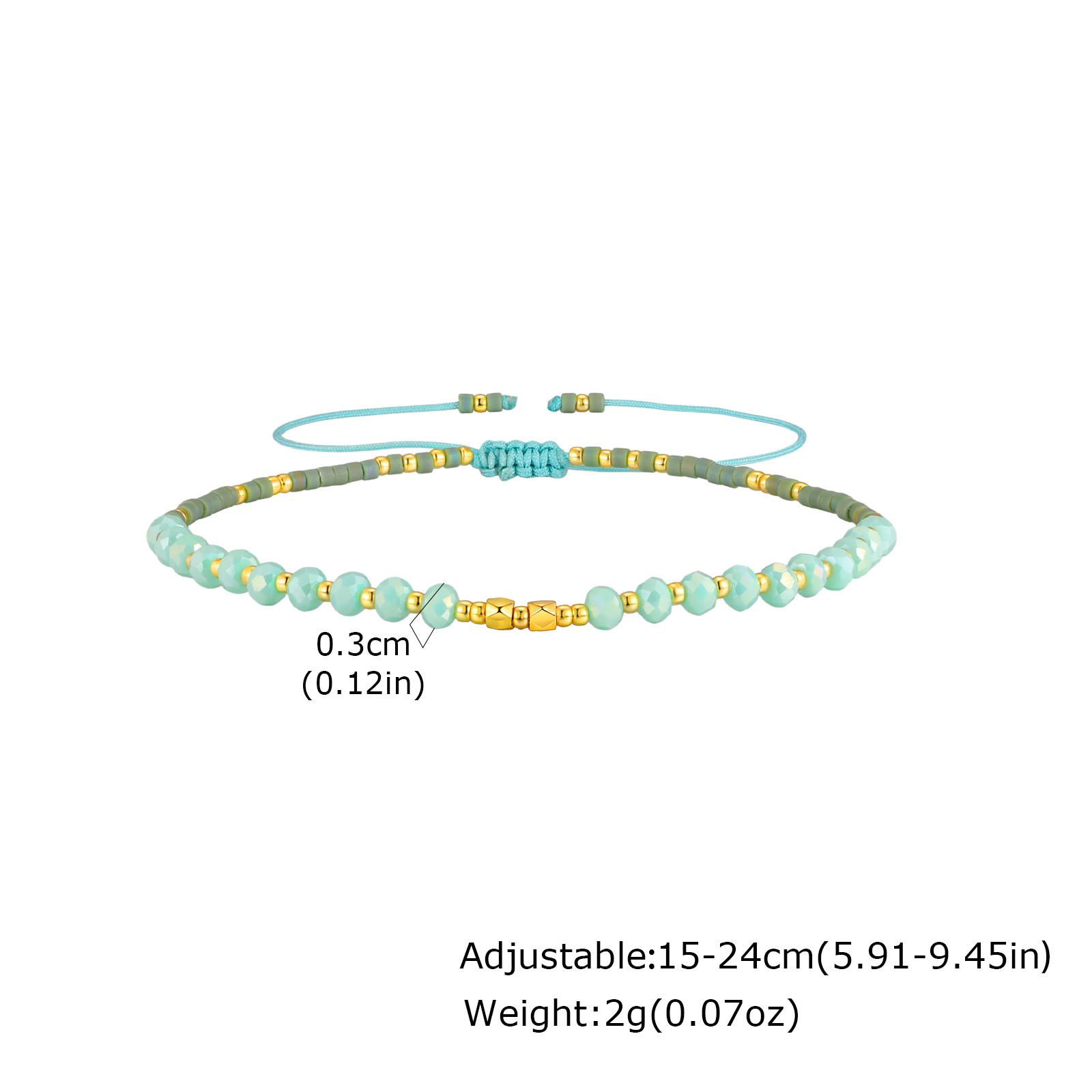 

Vnox Multilayer Small Seed Beads Bracelet, Handmade Wove Colored Chains, Bohemia Jewelry Waterproof
