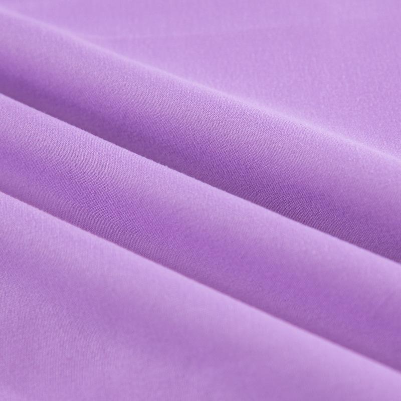 High Quality Fitted Sheet Multiple Colors Super Soft and Breathable Mattress Covers Protector Sofa Cover Single/Double Bed Sheet Solid Color Bed Cover