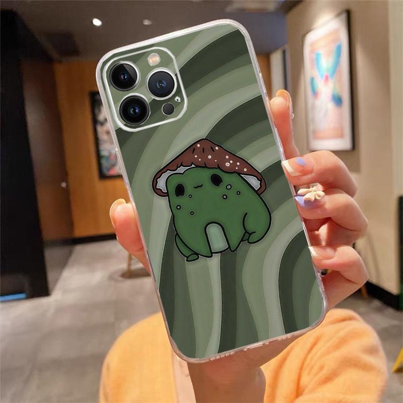 Phone Case For iphone 17 Air 17 Pro Max 16 15 14 13 Pro Max 15 16 Pro 15Plus Frog