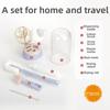 Vertical Drying Rack 7 in 1 Bottle Brush Kit Foldable Baby Bottle Cleaner  Travel Use