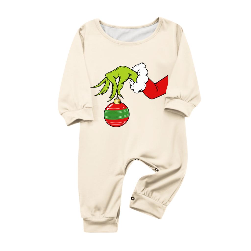Christmas Print Neck Top and Jogger Pants Set Casual Two Piece Outfit for Holiday Loungewear