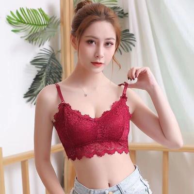 Dámská móda Slunečnicová krajka Boob Tube Top Beauty Back Podprsenka Košilka