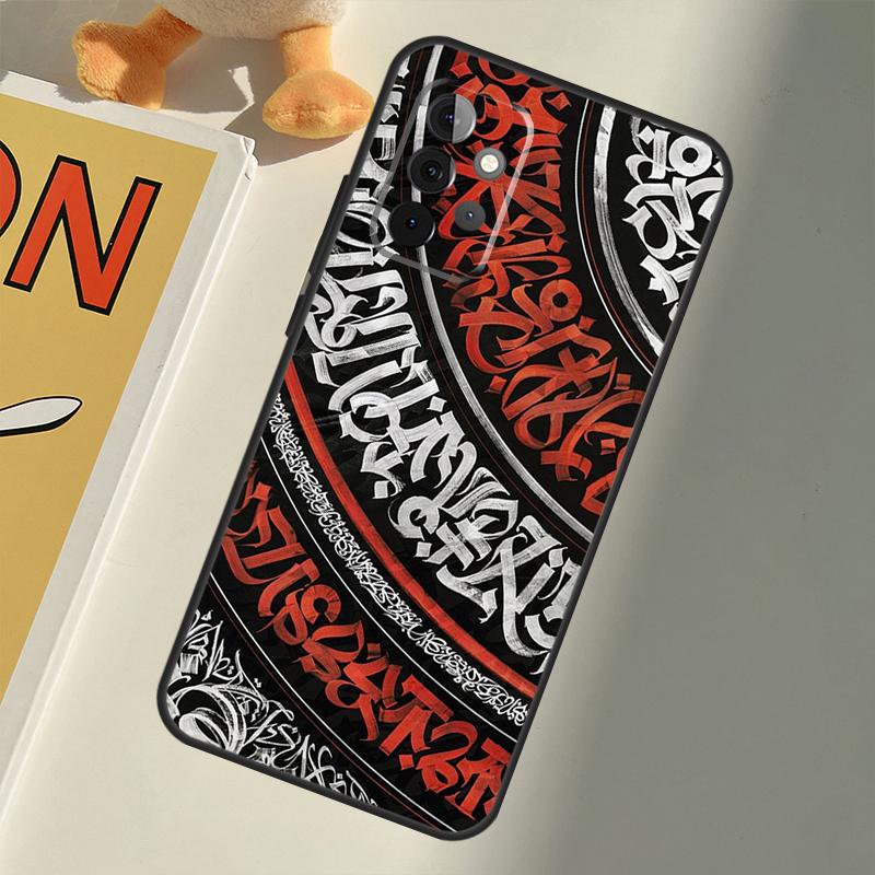 Pokras Lampas Art Graffiti For Samsung Galaxy A22 A52 A32 A54 A14 A16 A26 A36 A56 A55 A35 A05 A06 A15 A53 A33 A13 Case