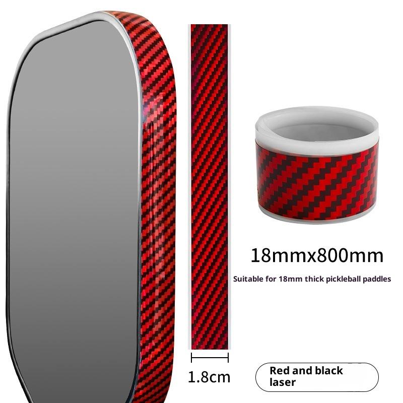 Laser Pickleball Paddle Protection Tape-Paddle Head Edge Guard-Racket Edge Protection Tape-Fit Perfectly Curved Edge Laser Tape