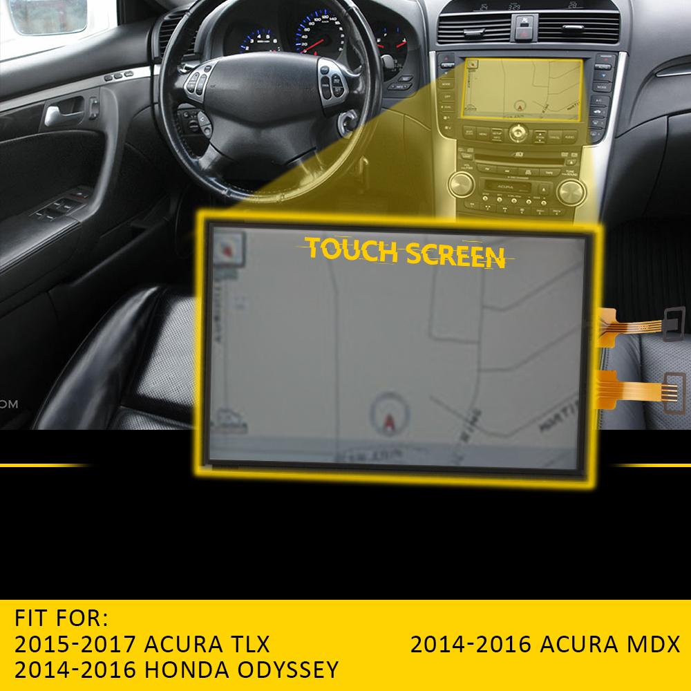 Touch Screen Digitizer Car Radio DVD Player GPS Navigation For Honda Odyssey Acura MDX 2014-2016 for Acura TLX 2015-2017