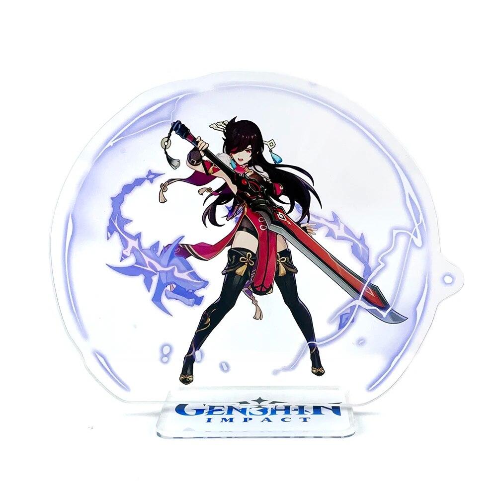 Liyue Characters Chongyun Ningguang Beidou Yanfei Acrylic Stand Standee Toy Figure