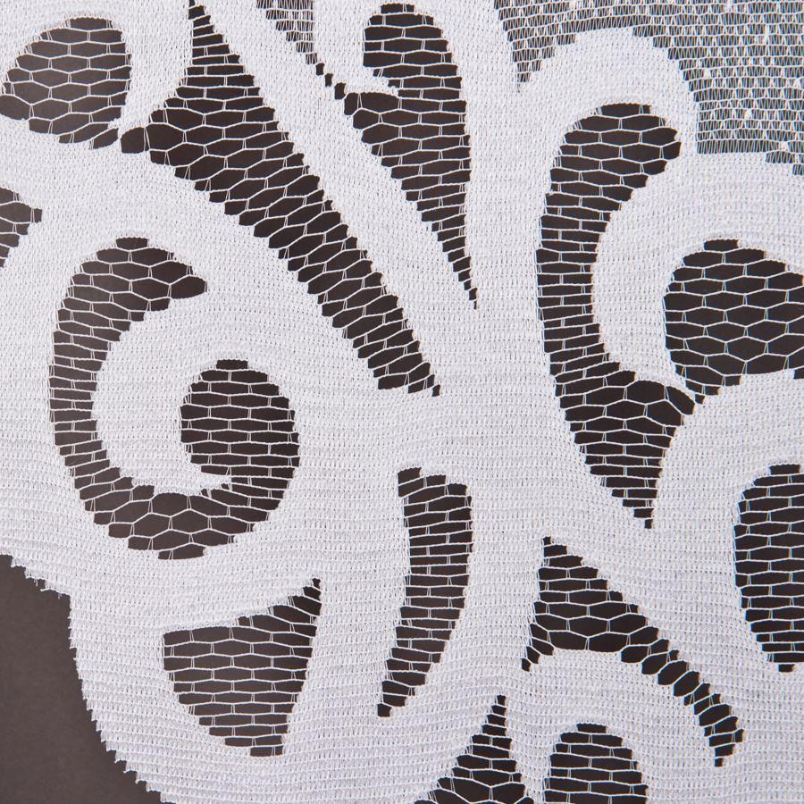 ARUN - Ready-made Jacquard Panel - 250x90 Cm - White