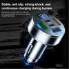 250W 5 Ports Car Charger Fast Charging PD QC3.0 USB C Car Phone Charger Adapter With Voltage For iPhone Samsung Huawei Xiaomi
