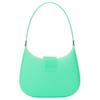 Alexander Wang W Legacy Crystal-Embellished W Logo Clasp PVC Handheld Single Shoulder Bag Small Female Mint Green