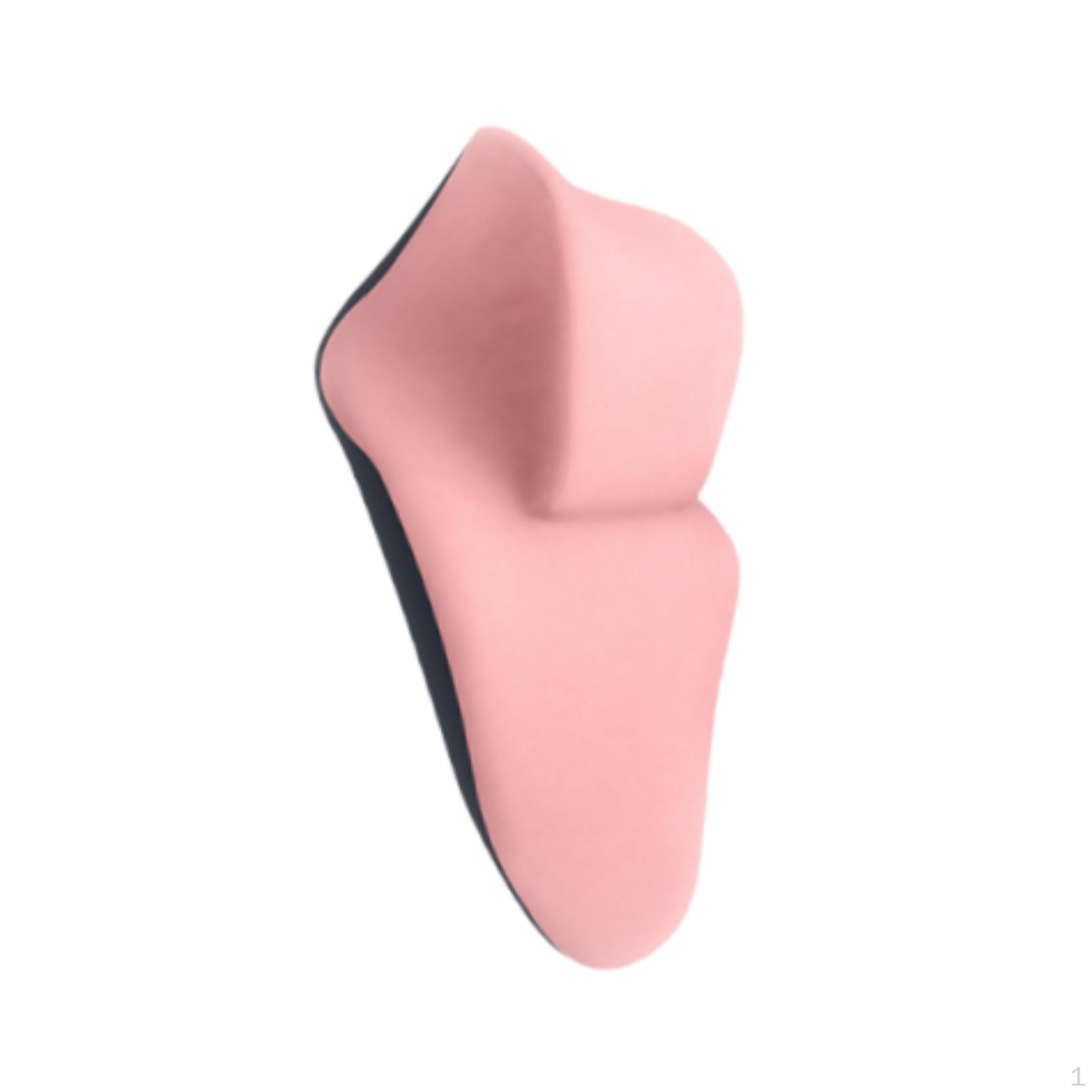 

Ергономічна подушка для підтримки шиї для офісного крісла з піни з ефектом пам яті, дорожня подушка, для офісних працівників рожевий