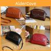 Sac bandoulière élégant en cuir souple marron pour femme avec compartiment pour téléphone portable
