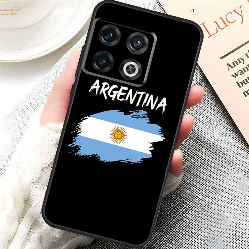 Argentina Flag Cover For OnePlus 13R 15 13 13T 12 12R 10T 11 10 Pro OnePlus Nord 5 CE 3 4 Lite N20 N30 Case