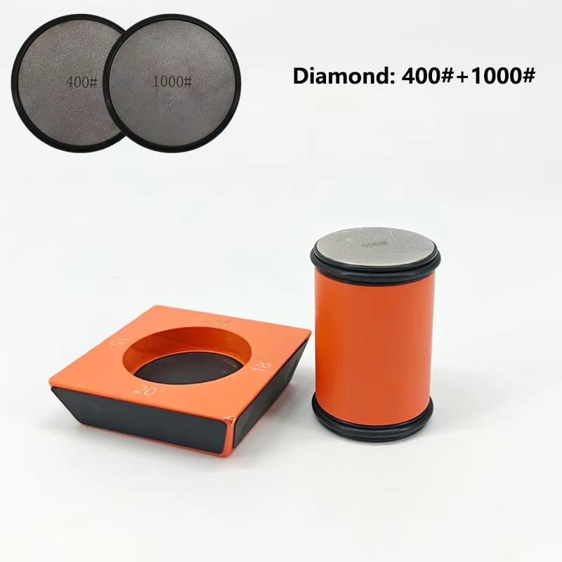 Four-Angle Roller Knife Sharpener, Multifunctional Rolling Sharpening Stone Set