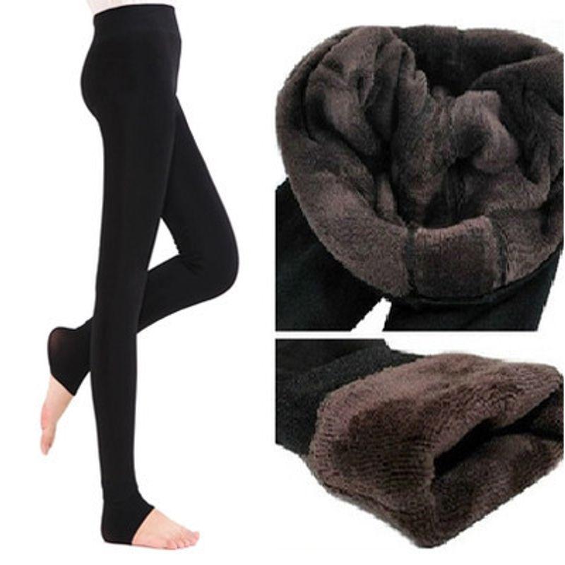 

Женские леггинсы 2016Женские зимние плюс Утолщенные бархатные леггинсы Grey free size free