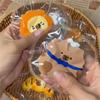 Niedliches Lustiges Capybara Knet- und Quetschspielzeug Silikon Stressabbau Spielzeug Creme-Schlamm-Gefühl Dekompression Langsam zurückfederndes Spielzeug Schlüsselanhänger Anhänger Geschenke
