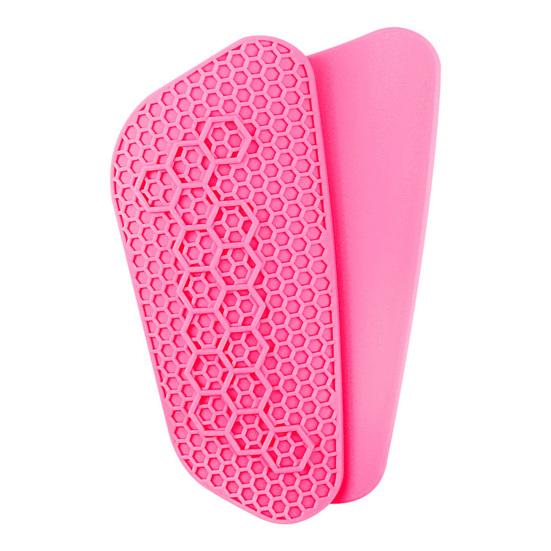 Flexible Soft Shin Guards Honeycomb Soccer Shin Pads Shock Absorption Silicone Protective Leg Guard for Football Soccer