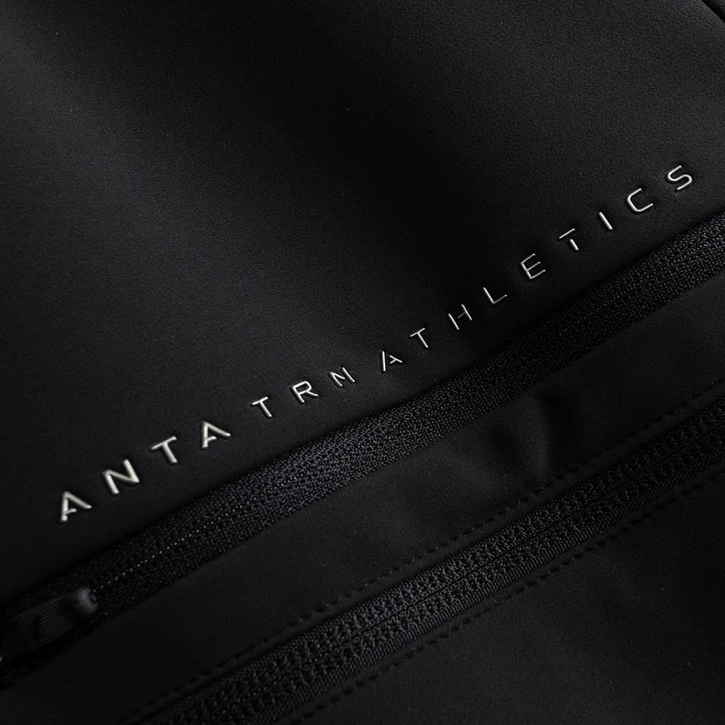 Anta Training Woven Sports Jacket Men jackets Basic-Black 152617605N-4