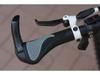 Ergonomic Aluminum Alloy Mountain Bike Handlebar Grips with Rubber Lock-On Ends