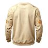 Men's Casual Knit Neck Long Sleeve Top with Halloween Print
