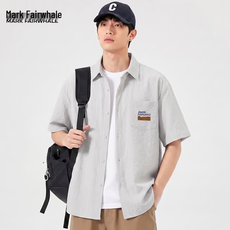 Mark Fairwhale Men s 3-Proof Short Sleeve Workwear Shirt 3XL