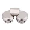 Stainless Steel Large Double Palette Cup Oil Paint Megilp Turpentine Solvent Container with Lid