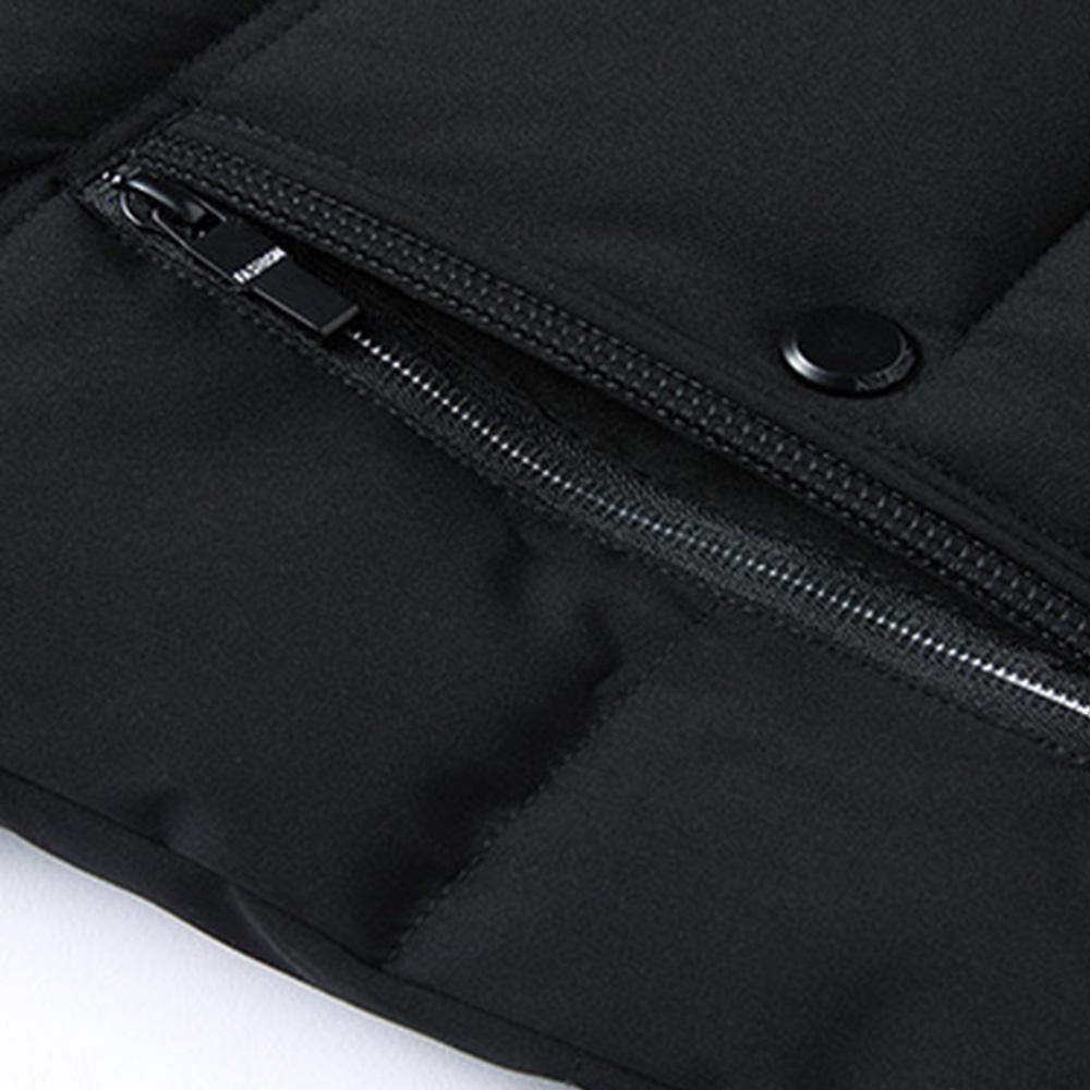 Casaco de Penas Masculino Casaco Casual de Inverno