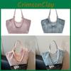 Color Simple Solid Ladies Bag Zipper Closure Interior Pockets Casual Bags Travel