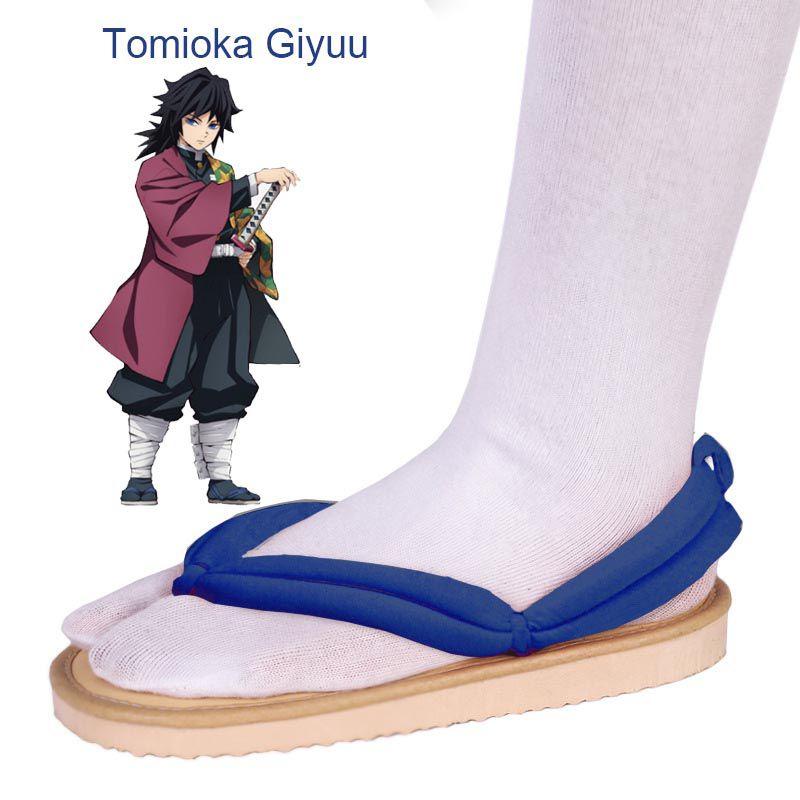Infradito Kamado Tanjiron di Demon Slayer per Cosplay e Moda Stile Giapponese