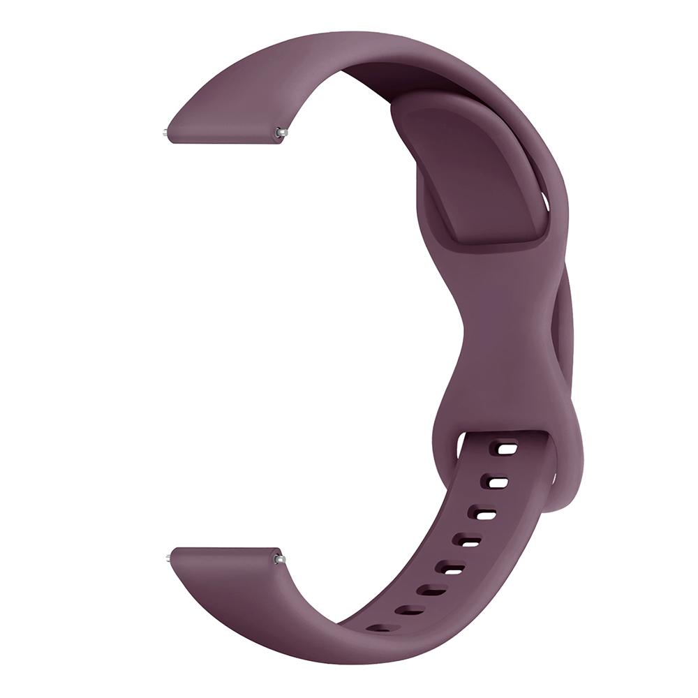 14MM Atmungsaktives Silikon-Uhrenarmband mit Schmetterlingsverschluss Kompatibel mit Garmin Lily / Lily 2