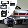 Replacement Dashboard Trim 9 Inch Car Radio Dash Fascia Kit for Lada Samara 2002-2014 Left Non Destructive Installation Hand Drive, Stereo Frame