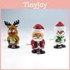 Charming Wind-up Walking Santa Snowman Reindeer Toys For Christmas Celebration