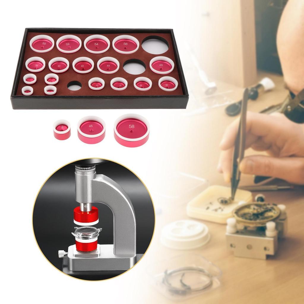 Watch Press Dies Essential For Watch Repairing Tool Set With 20 Different Sizes For Professional