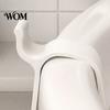 Toilet Seat Accessory Stabilizer, Clip-On No Drilling Required Clamps, Stable Fixation Stabilizer Clip Easy Installation Lid Lifter, for Home Bathroom