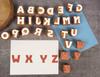 IBA Indianbeautifulart Textile Printing Block Uppercase A-Z Alphabet Hand Carved Wood Letters Wooden Stamp Wood Block