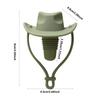 Silicone Wine Stopper Decorative Wine Sealer Bottle Caps Cowboy Hat Shape Leakproof Bottle Stop Sealer For Present