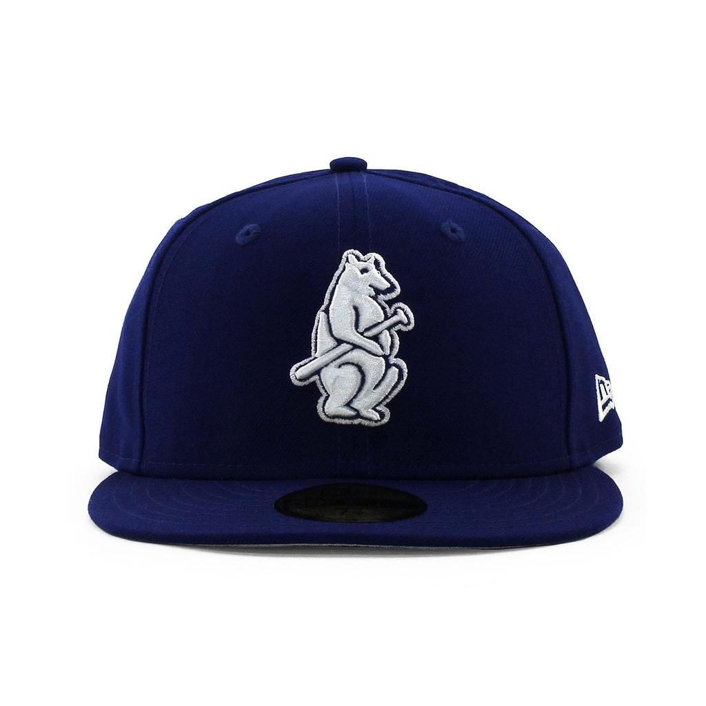 [New Era] Cap 59FIFTY Chicago Cubs MLB 1914 COOPERSTOWN CAP CHICAGO CUBS 5950 Hat Navy Blue Size 7-58 [Used]