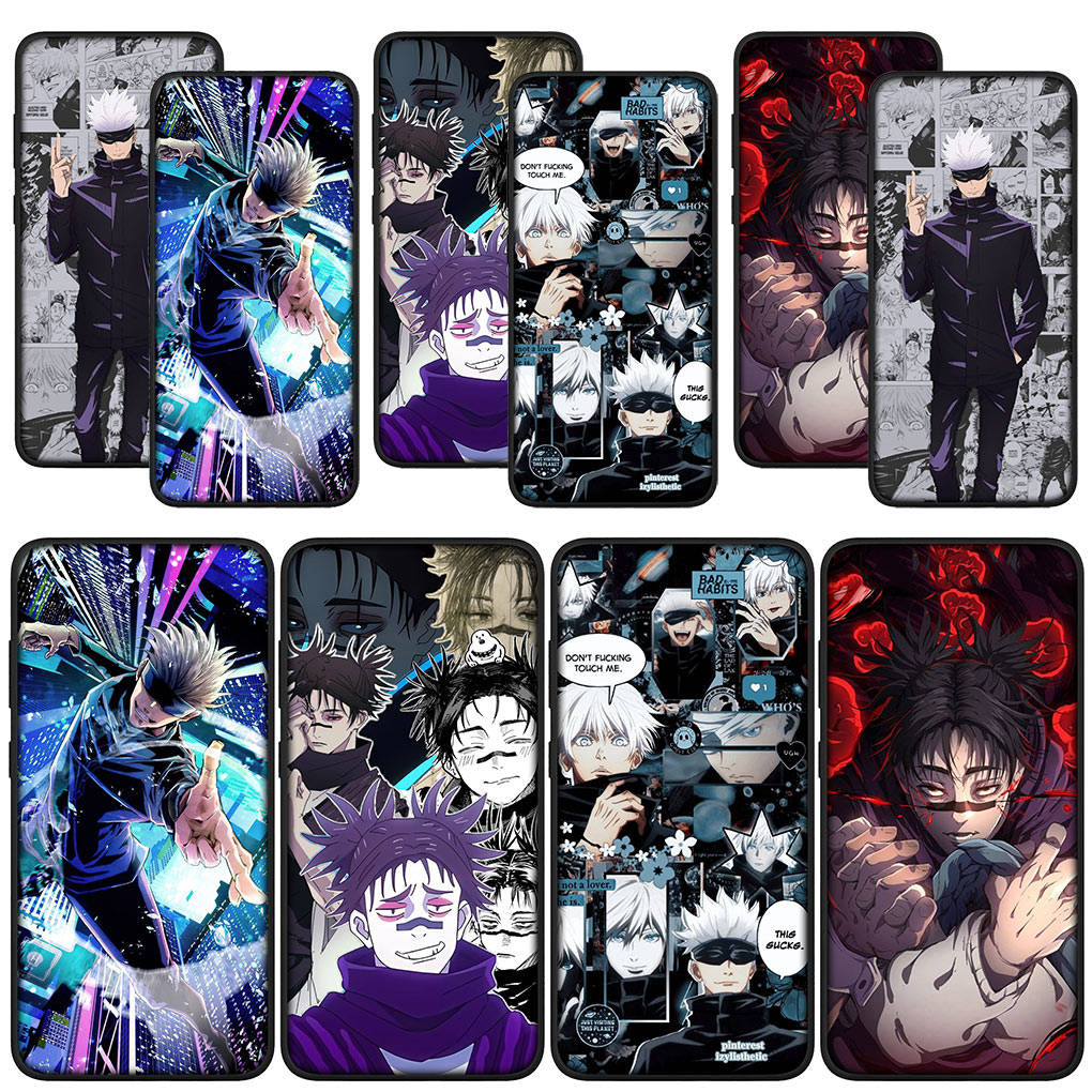 

для Samsung Galaxy S24 S23 iPhone 15 14 Xiaomi Redmi Note 13 12 11 Pro Max X 8 7 9 10 XR OPPO Huawei чехол для телефона Gojo Satoru Choso Jujutsu Kaisen Cover