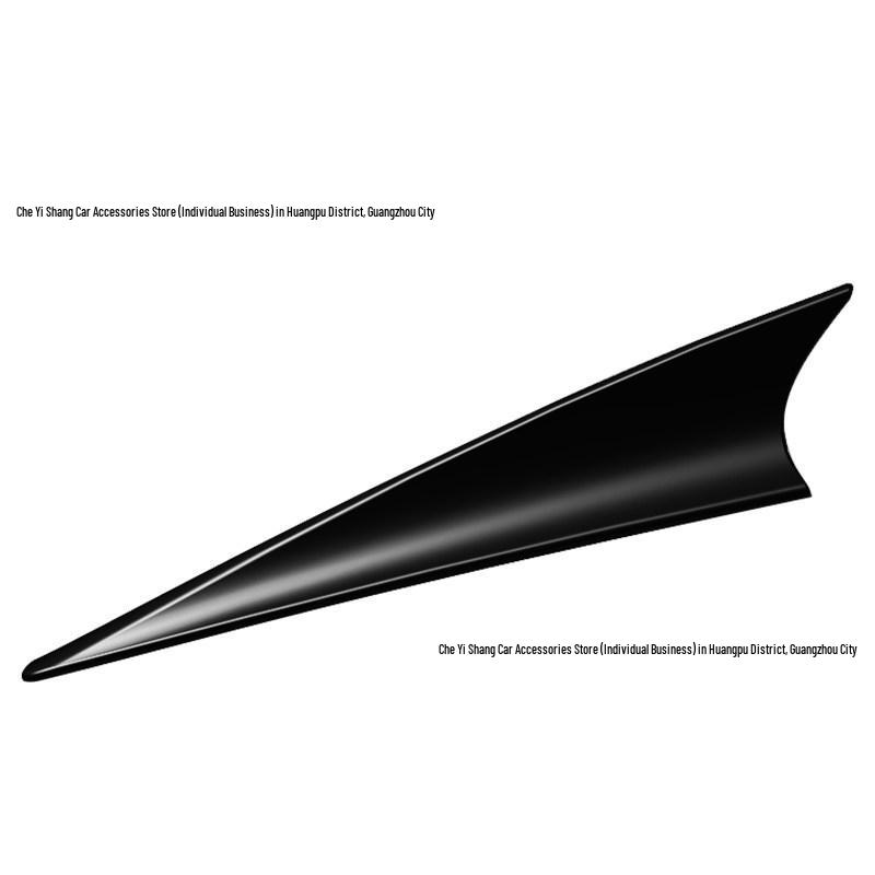 Universal Car Shark Fin Spoiler Black Antenna for Modified Sports Cars