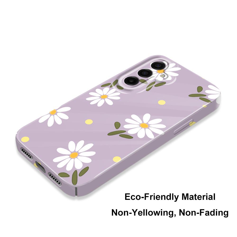 Falling Daisies Phone Case For Samsung Galaxy A57 A37 A17 A56 A36 A26 A16 A06 A55 A35 A25 A15 A05 4G 5G Film Hard Cover