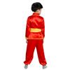 With Belt Kungfu Uniform Long Sleeves Martial Art Uniform Fashion Tai Chi Uniform  Children
