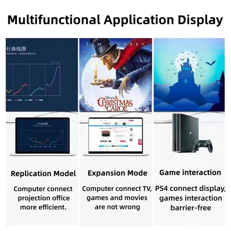 Ultra High Speed 8K@60Hz HDMI 2.1 Cable for Xiaomi TV Box & PS5 8K HDTV Cable with eARC Dolby Vision