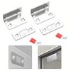 Magnetický dveřní zavírač Silný dveřní zavírač Magnetický západkový uzávěr Magnet pro nábytek Skříňku Skříň Ultra samolepicí uzávěr