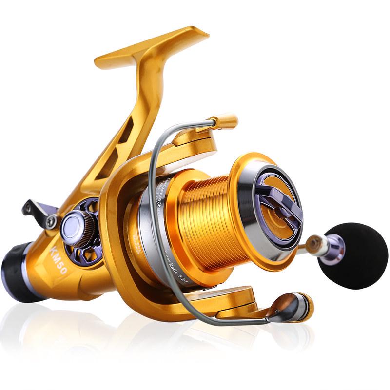 SOUGAYILANG Carp Fishing Reel 4.9:1/5.2:1 Gear Ratio Fishing Reel Spinning Fishing Wheel Fishing Tackle