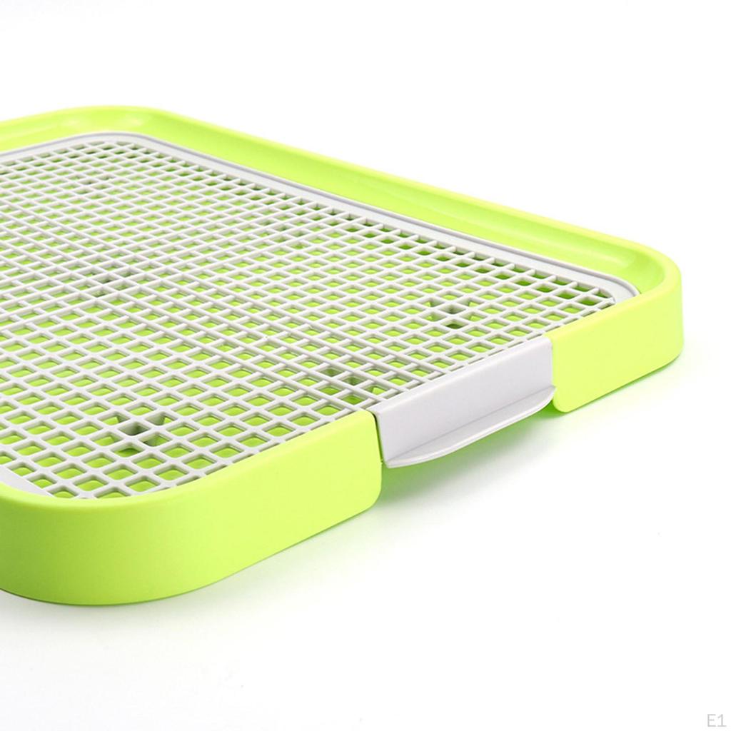 Dog Pee Pad Holder Potty Tray Puppy Mesh Reusable Indoor Wee Training