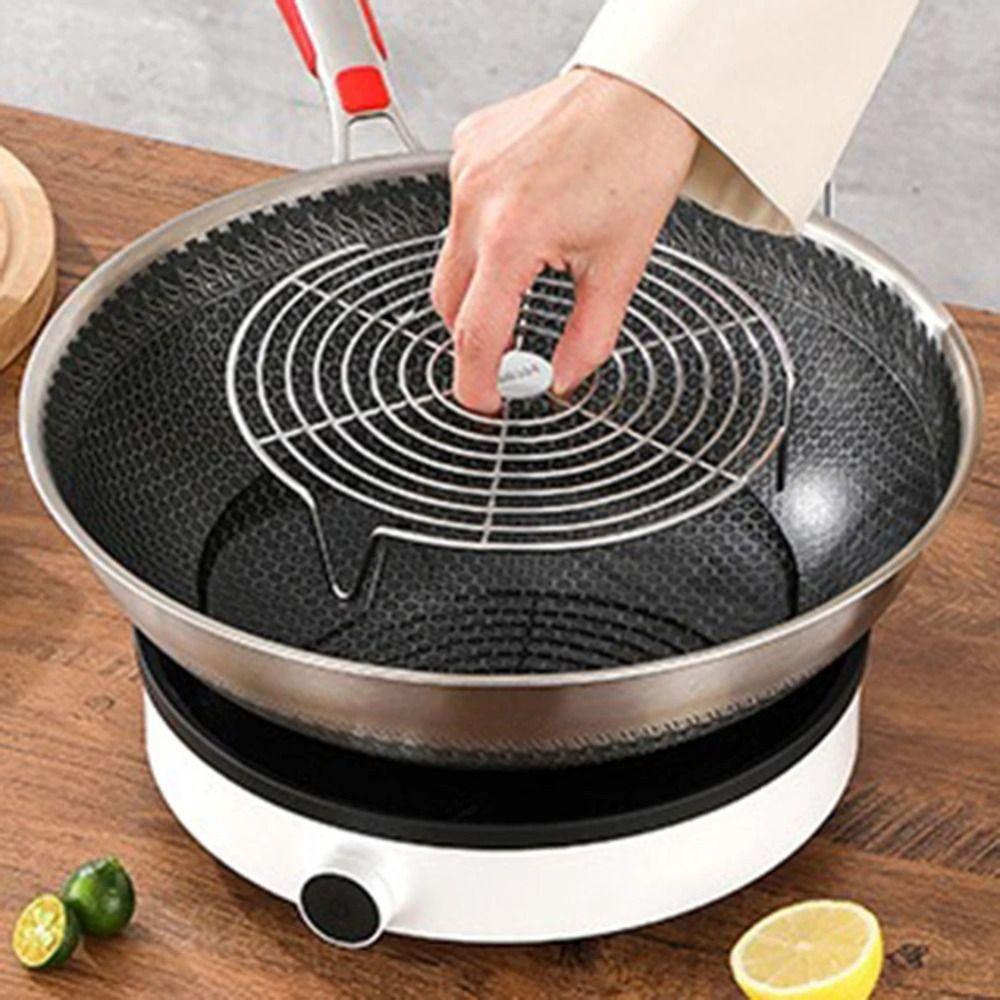 Thickened Food Steamer Shelf Heighted Foot Kitchen Steamer Holder  Steaming Dumplings