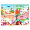 A4 Thick Drawing Book for Kids: Blank Art & Doodle Cartoon Notebook