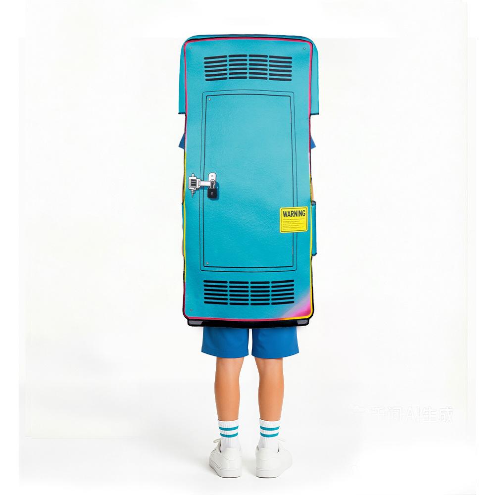 Halloween Sponge Claw Machine Costume Funny Cosplay Game Outfit Parent-Child Matching