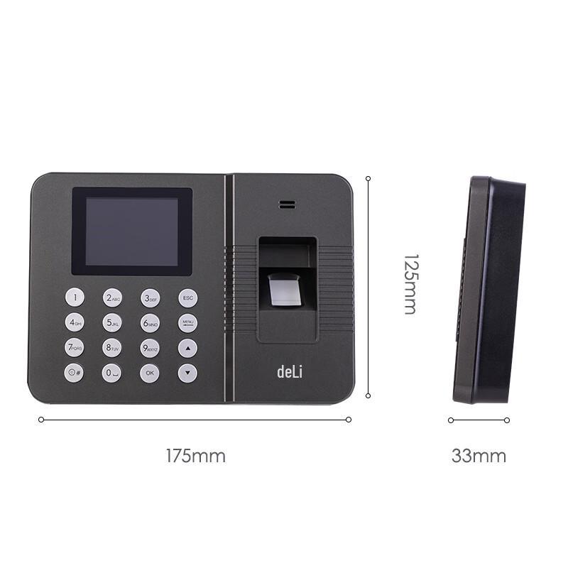 Deli Smart Fingerprint Time Clock